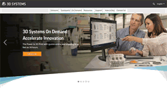 Desktop Screenshot of 3dsystems.com